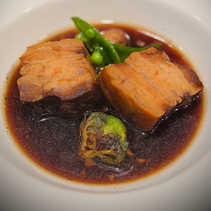 自家製やわらか豚角煮