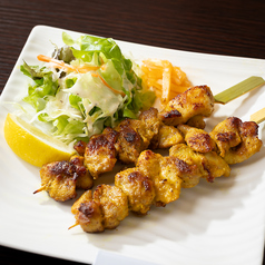 鶏肉の炭火焼