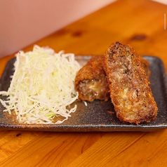 うまメンチ　チーズイン