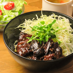 【当店No.1】黒豚なんこつ煮丼