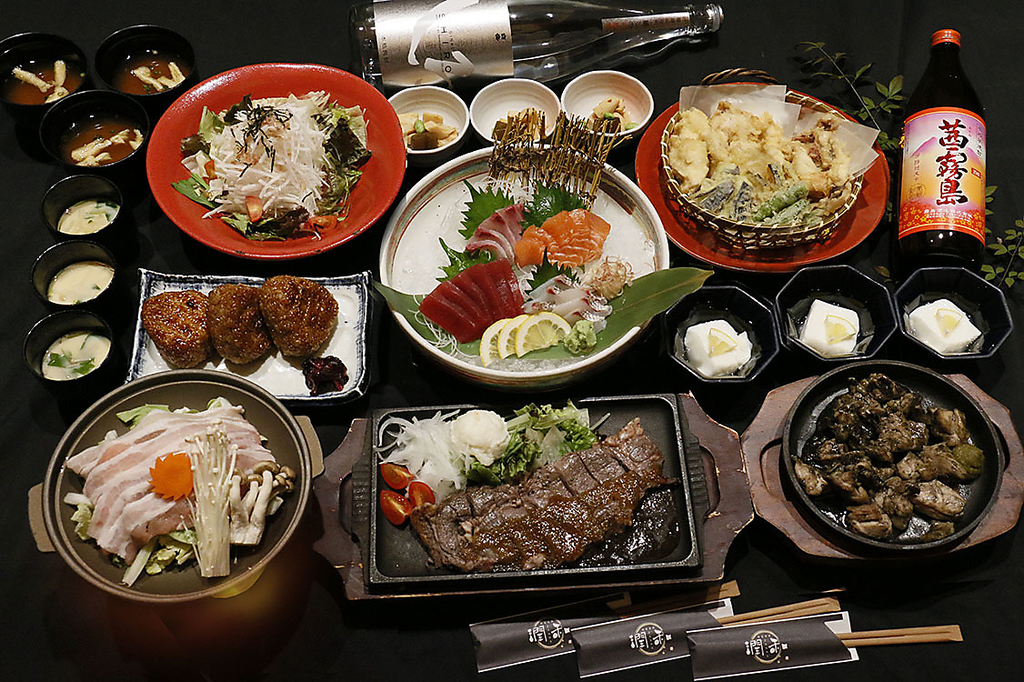 潤和の名物料理をお得に♪「潤（うるおい）コース」3000円～ご用意☆+1000円で[飲放]付に出来ます！