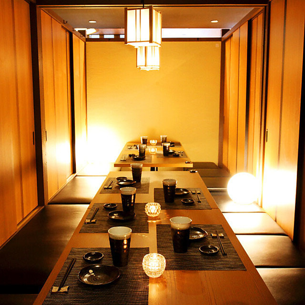 テーブル・掘りごたつ個室完備★個室は2名様～ご利用いただけます◎