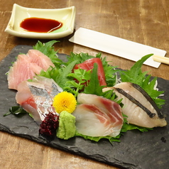 定番！お造りの盛り合わせ！3点・5点・7点