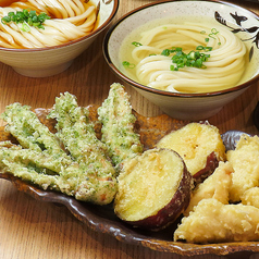 サクサクの天ぷらと一緒に、ランチをお楽しみください！