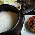 料理メニュー写真 土鍋炊きご飯（1号）