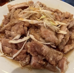若鶏の唐揚げ/油淋鶏/揚げ鶏肉の塩胡椒炒め