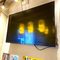 テレビ2台完備！スポーツ観戦も出来る♪