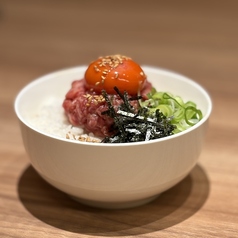 ミニ炙りユッケ丼