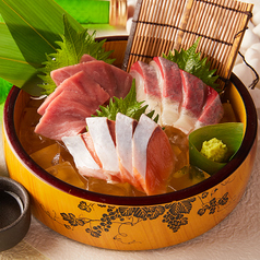 大将おまかせ鮮魚3点盛り合わせ