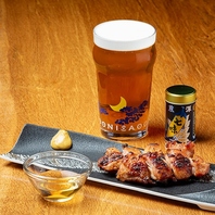 厳選肉と旨い酒の最高の組合せ