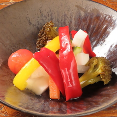 季節野菜のピクルス