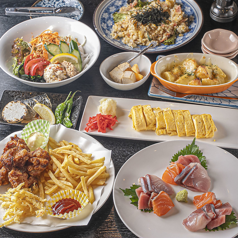 【駅チカ】イケスの活魚と100種類を超える逸品料理！宴会におすすめコースもあります