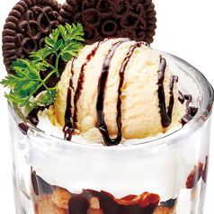 【チョコパイパフェ】チョコレートパフェ