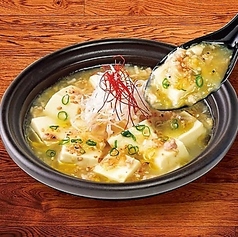 白いマーボー豆腐