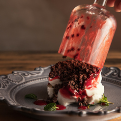 崩れるパンナコッタ