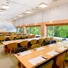 最大84名様まで1部屋でご案内可能です。