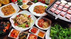 韓国料理URIZIPのコース写真