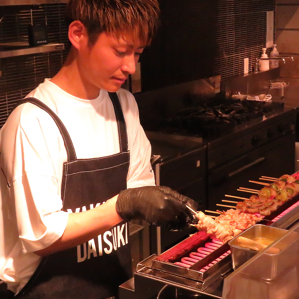 一本一本丁寧にこだわりを持って焼き上げてます！