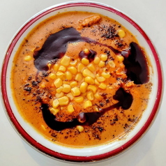 コーンとチキンのバーベキュー味カレー