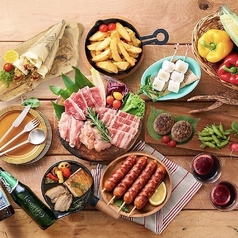 BBQ SKY TERRACE 西武所沢S.C.店 BBQ&ビアガーデンのコース写真