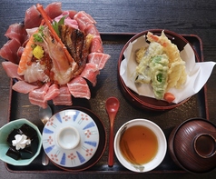 中とろ&赤身スペシャル海鮮丼定食