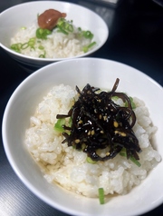 出汁茶漬け(梅・こんぶ)