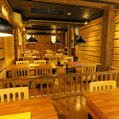 2Fの貸切で最大36名様収容可能。大人数の宴会にもお勧め！