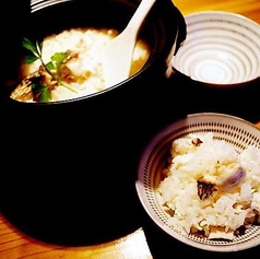 〆に最適な百雷自慢の「土鍋鯛めし」は早めのご注文を