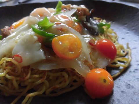 9月のおすすめ　スーラーフライ麺