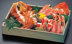 三大かにお造り盛合せ