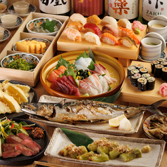 【個室完備】炉端焼きとつまみ寿司と日本酒 すご六 品川店のコース写真