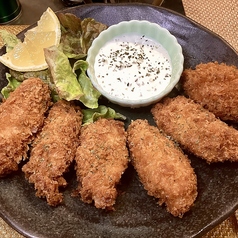 大盛りカキフライ