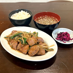 新鮮レバーをランチで！