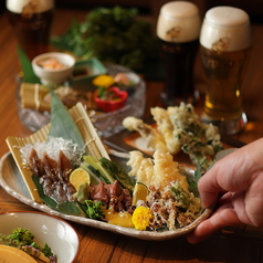 【春のご馳走】富山・兵庫のホタルイカ食べ比べや三重県名産「新姫鯛」のお料理ありますの写真
