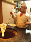 インド人シェフが作る本格インド料理！