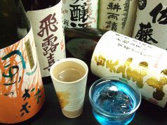 種類豊富な地酒・日本酒