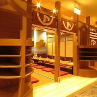 【広島駅1分】個室席完備の広々とした海鮮居酒屋