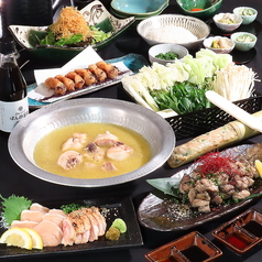 水炊き うちょうてん 小倉本店のコース写真