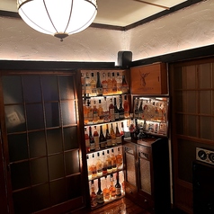 古民家の奥座敷部屋です。モルトなど常備しています。