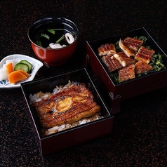 御殿場二段重(国産かば焼き2枚分)