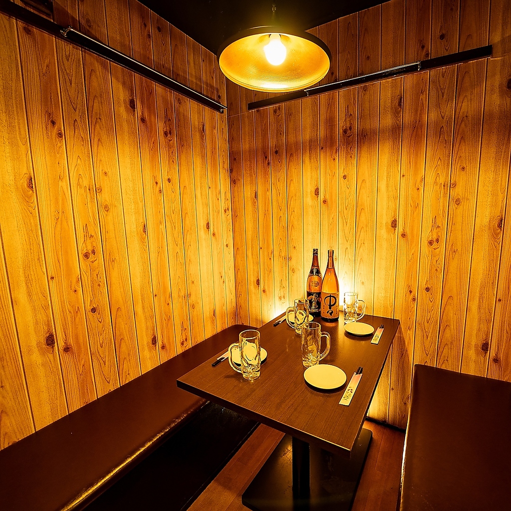 和風個室で楽しむ本格炭火焼き鳥&串焼き