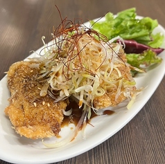 ネギまみれさば油淋（3個）