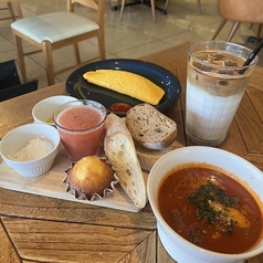 プレート+卵料理