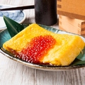 料理メニュー写真 だし巻きいくらがけ