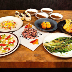 【特選コース】【飲み放題付】絶品ホークジンジャーやミニデザートなど全8皿コースの写真