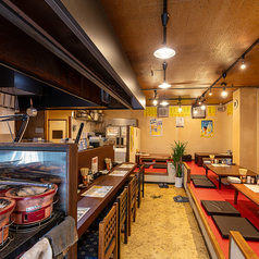 １名様用カウンター席です。