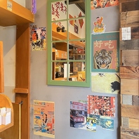 柔軟な席対応で大人数も安心！カジュアルにご利用可能