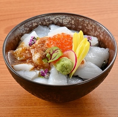 北陸産 極上イカ丼(小)