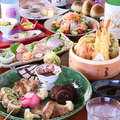 料理メニュー写真 5500円～7700円まで各種宴会コースございます！