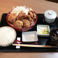 定食メニューも！